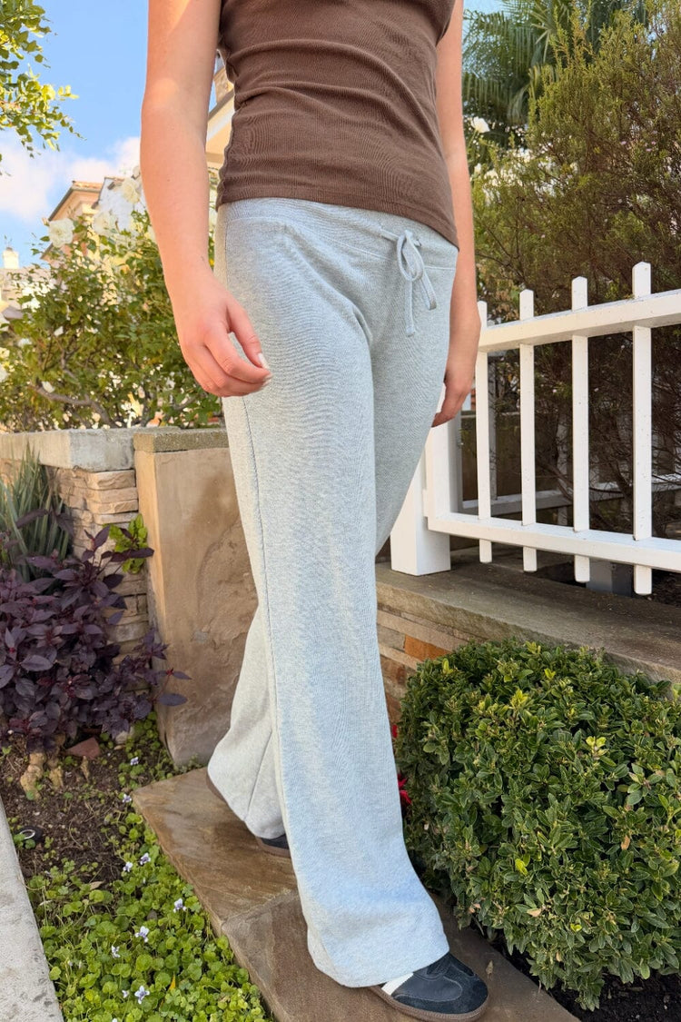 Hilary Pants | Light Heather Grey / XS/S