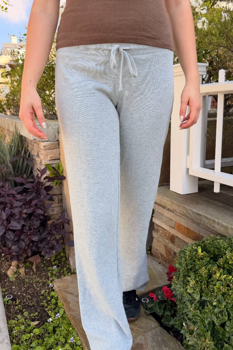 Hilary Pants | Light Heather Grey / XS/S