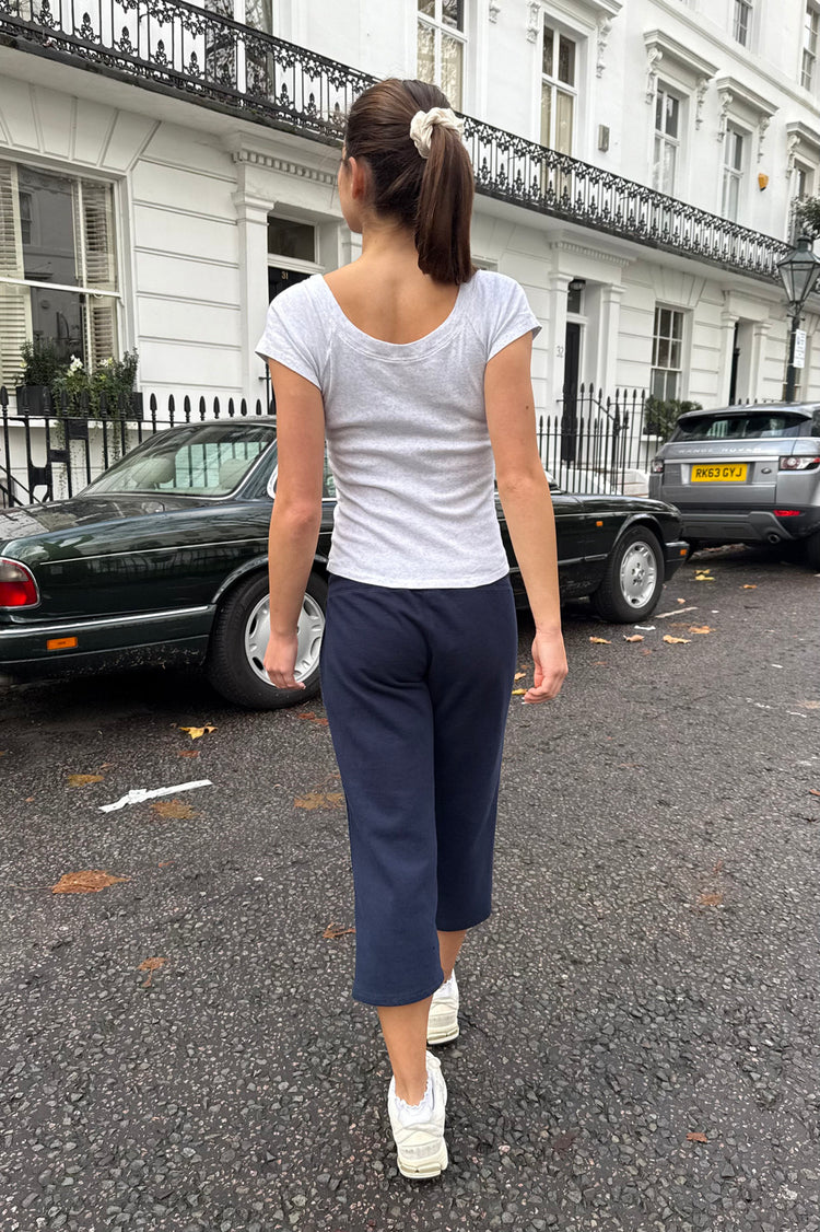 Hilary Capri Yoga Pants | Blue Navy / S