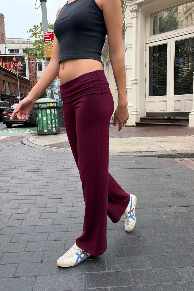 Priscilla Pants | Plum / XS/S