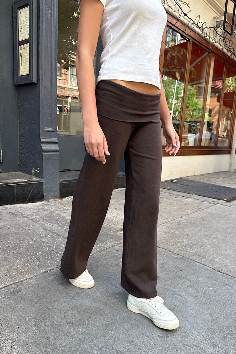 Priscilla Pants | Dark Brown / XS/S