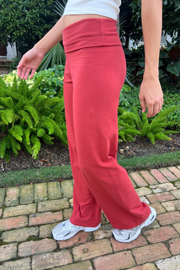 Priscilla Pants | Orange Red / XS/S