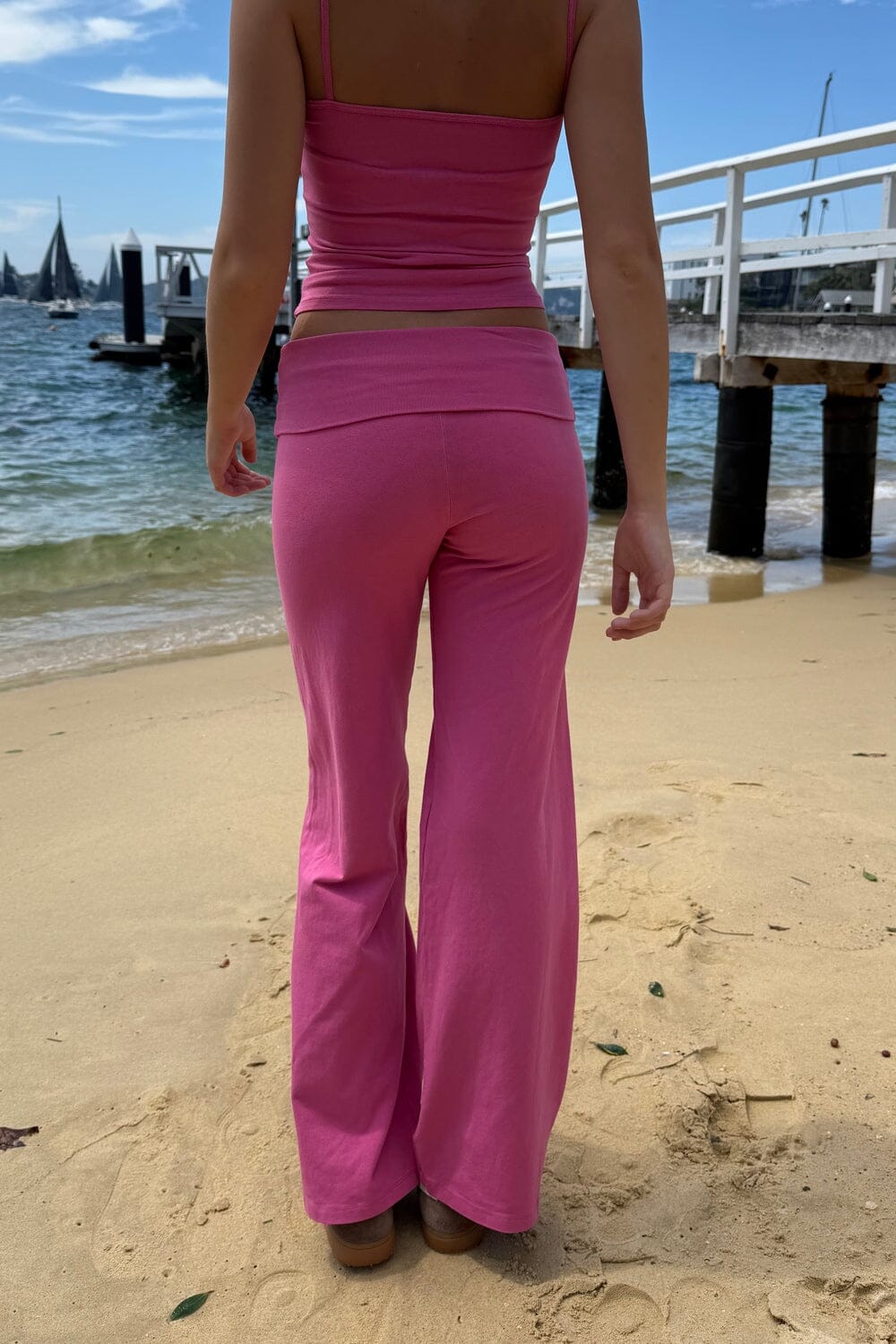 Yoga Fuchsia Pants | Fuchsia / XS/S