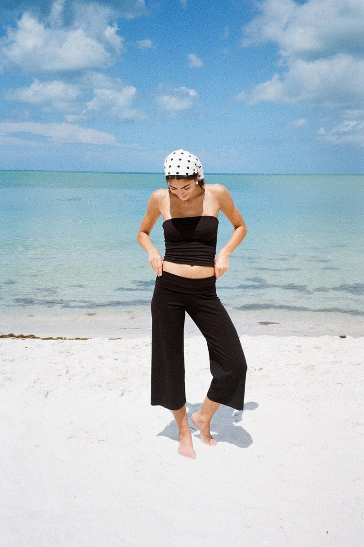 Priscilla Capri Pants | Black / XS/S