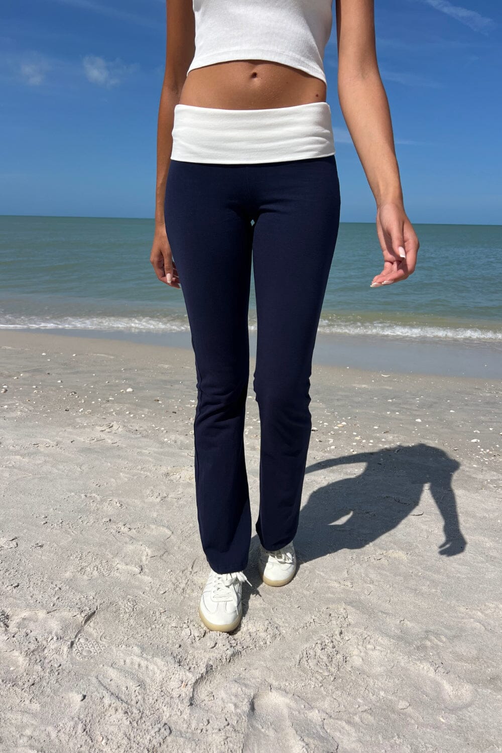 Pajama Pants Pantalón Brandy Melville Hillary Yoga Gris Claro Y