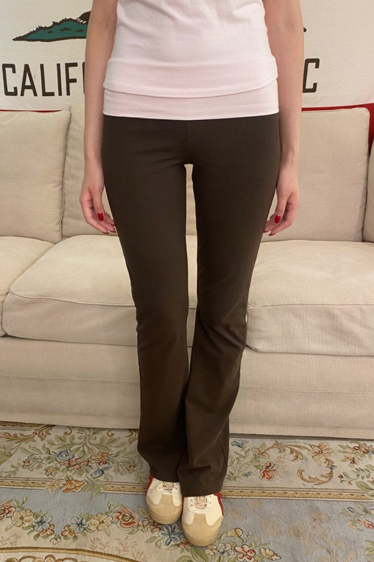 Priscilla Pants | Dark Brown / XS/S