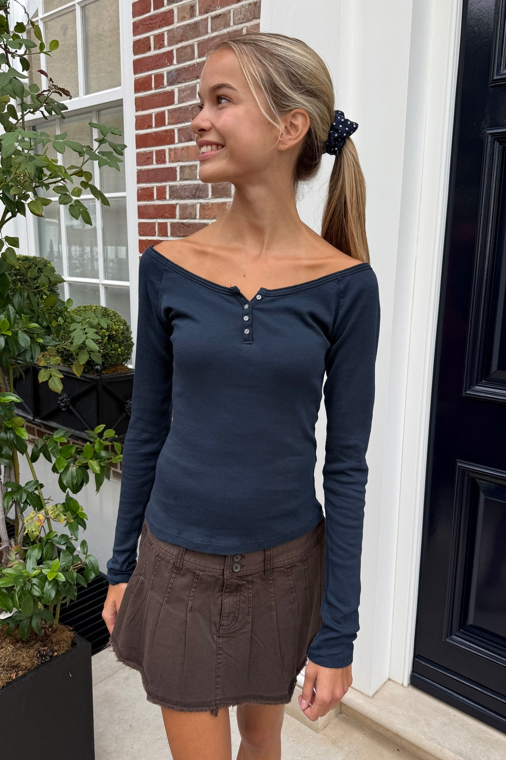 Zelly Top | Blue Navy / XS/S