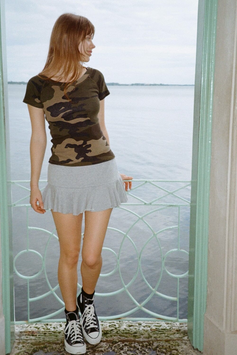 Ginny Camouflage Top | Camouflage / XS/S