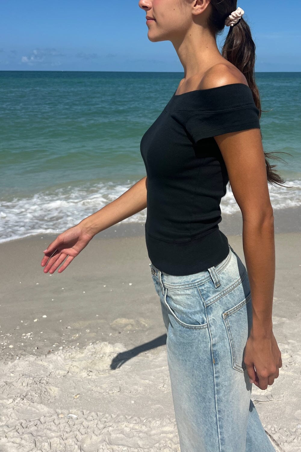 Ginny Top | Black / XS/S