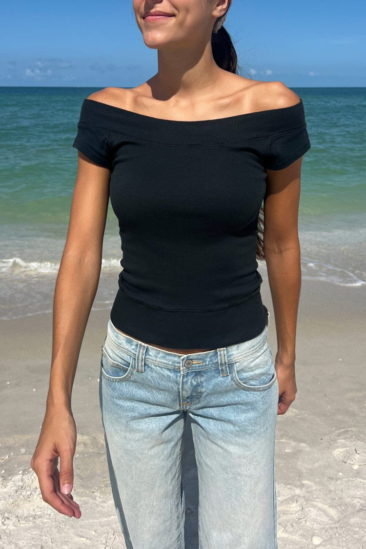 Ginny Top | Black / XS/S