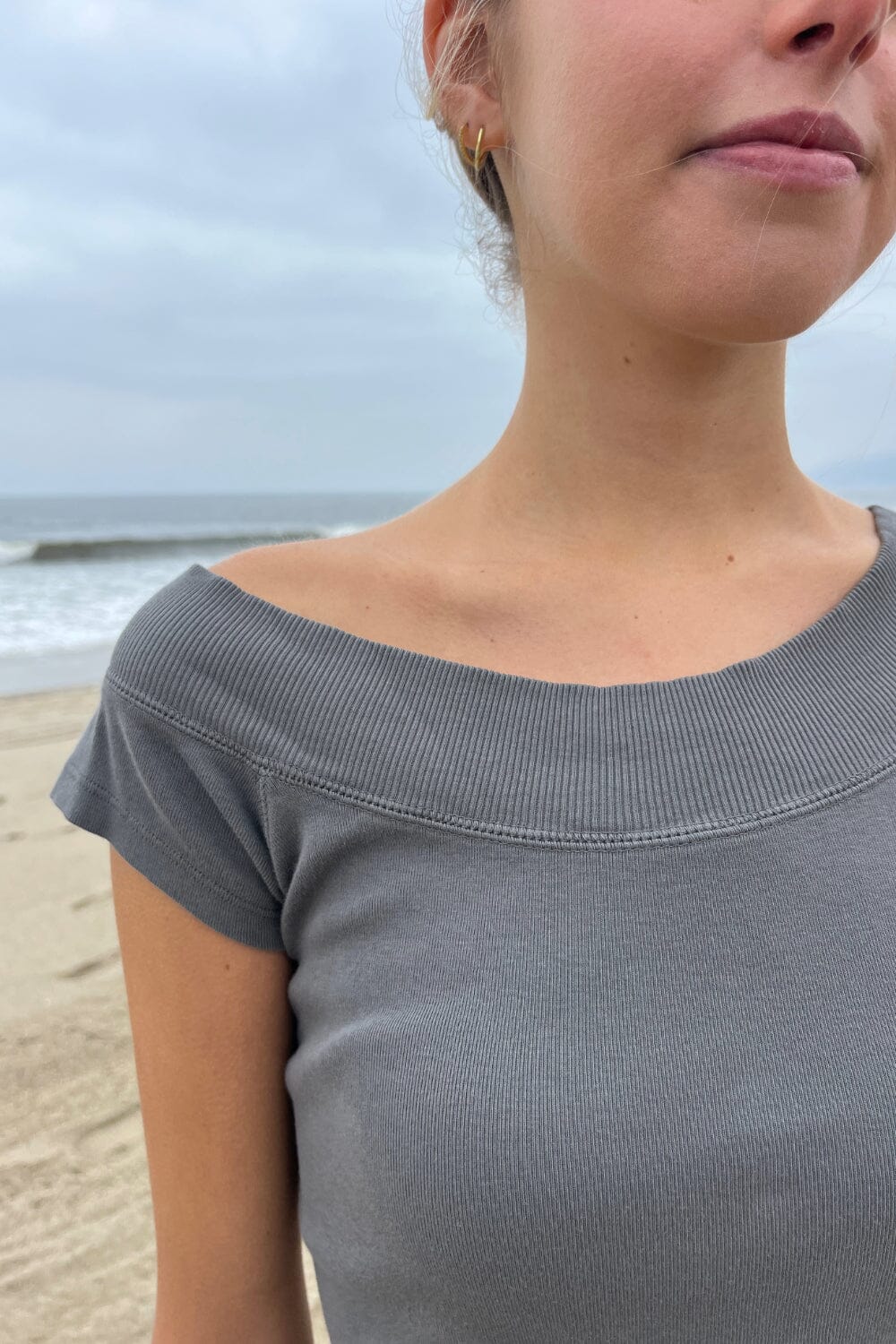 Ginny Top | Dark Grey / XS/S