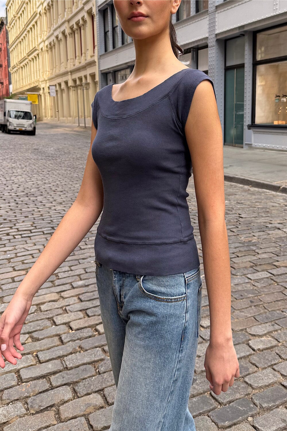 Faded Navy Blue / XS/S