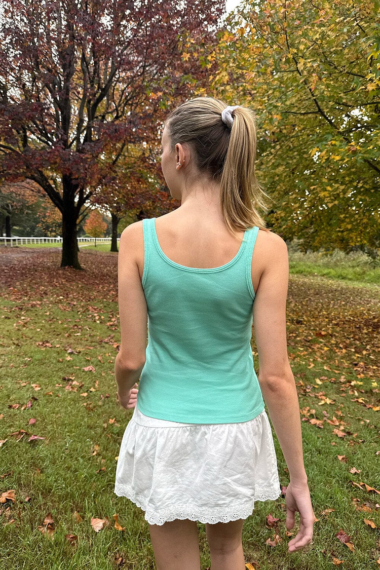 Dalis Long Tank | Seafoam Green / XS/S