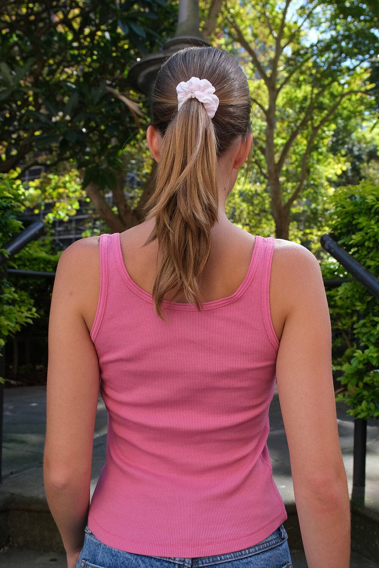 Dalis Long Tank | Blush Pink / XS/S