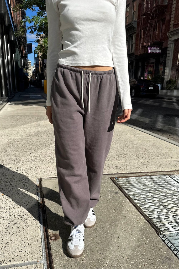 Rosa Tie Sweatpants | Dark Grey / S/M