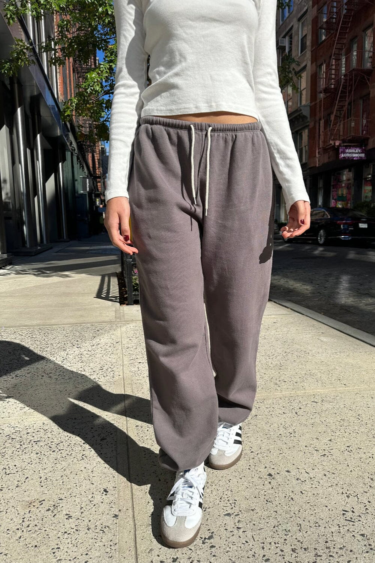 Rosa Tie Sweatpants | Dark Grey / S/M