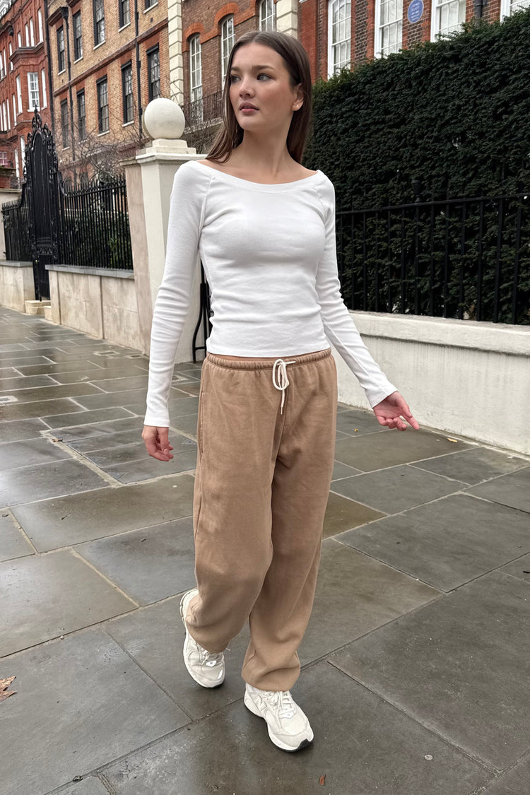 Rosa Tie Sweatpants | Sand / S