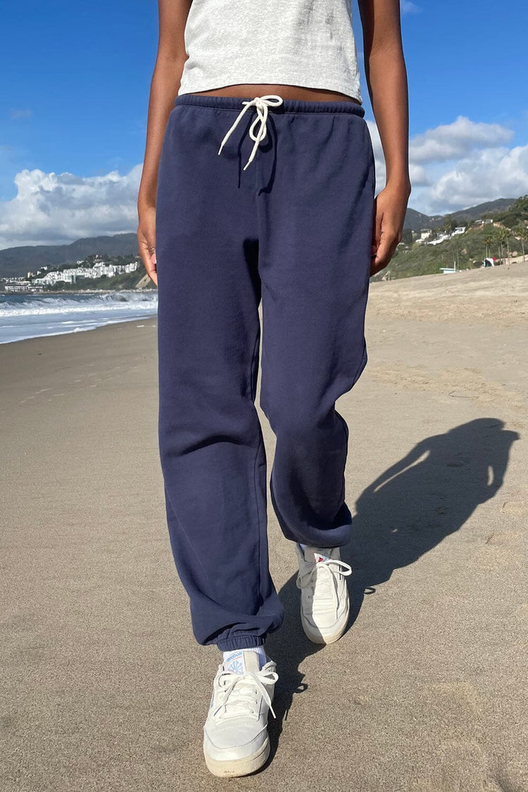 Rosa Tie Sweatpants | Classic Navy / S/M