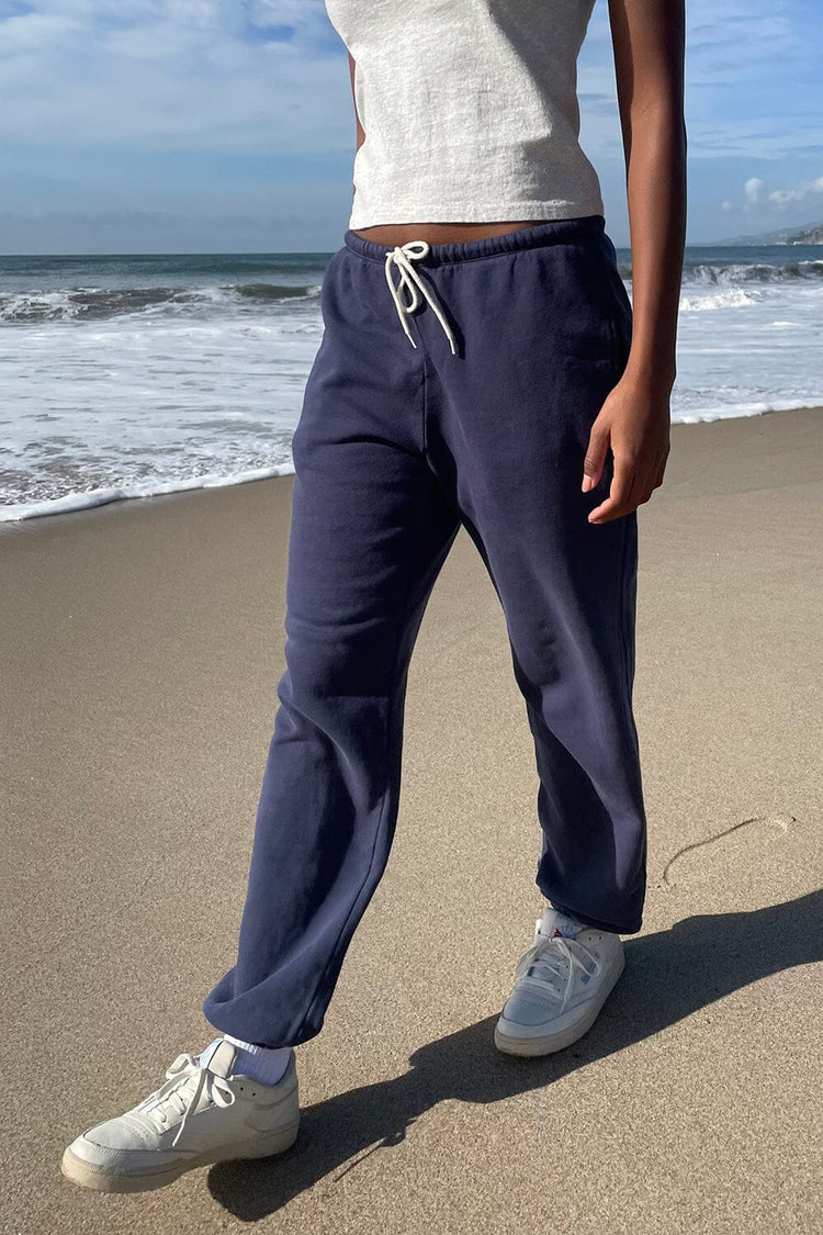 Rosa Tie Sweatpants | Classic Navy / S/M