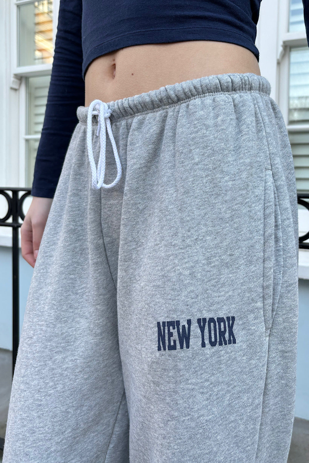 Brandy Melville Sweatpants Gray - $22 (37% Off Retail) - From Anna