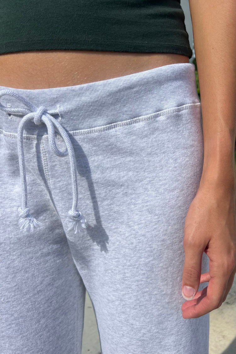 Rainey Cotton Sweatpants | Silver Grey / S/M