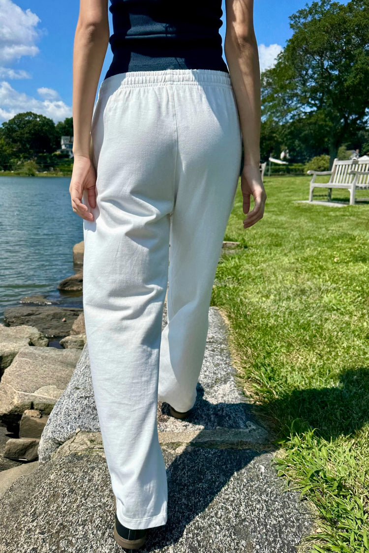 Anastasia Sweatpants | White / S/M