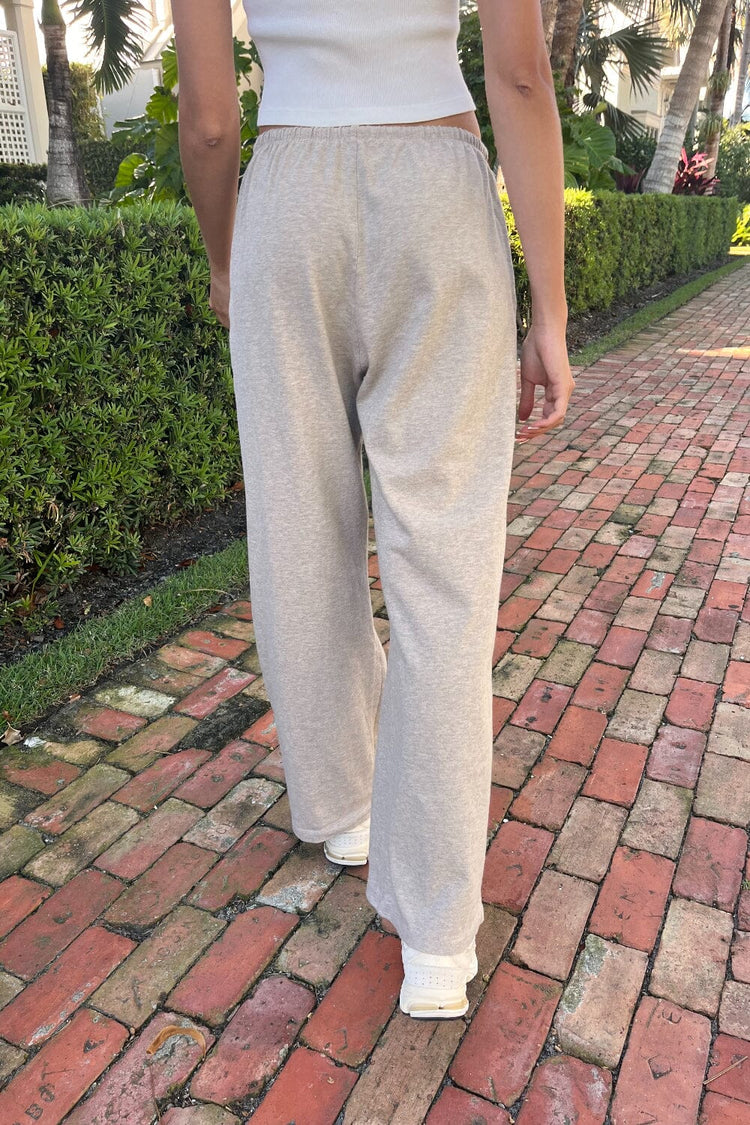 Autumn Tie Sweatpants | Light Tan / XS/S