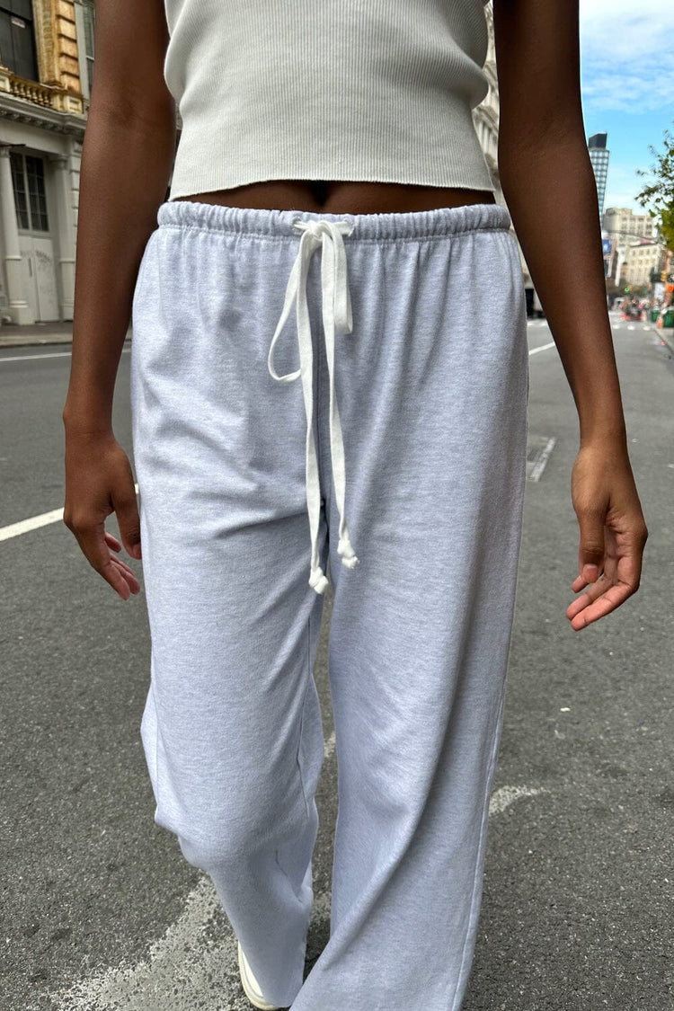 Autumn Tie Sweatpants | Light Ash / XS/S