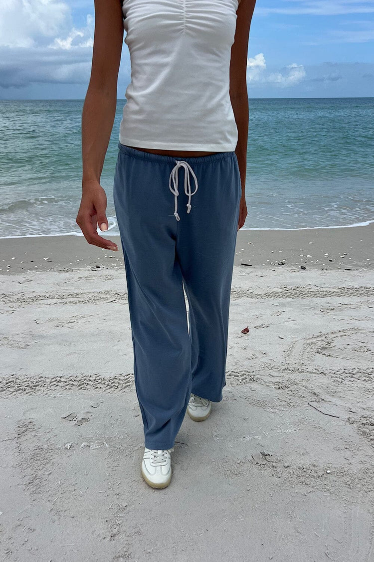 Autumn Tie Sweatpants | Sky Blue / S
