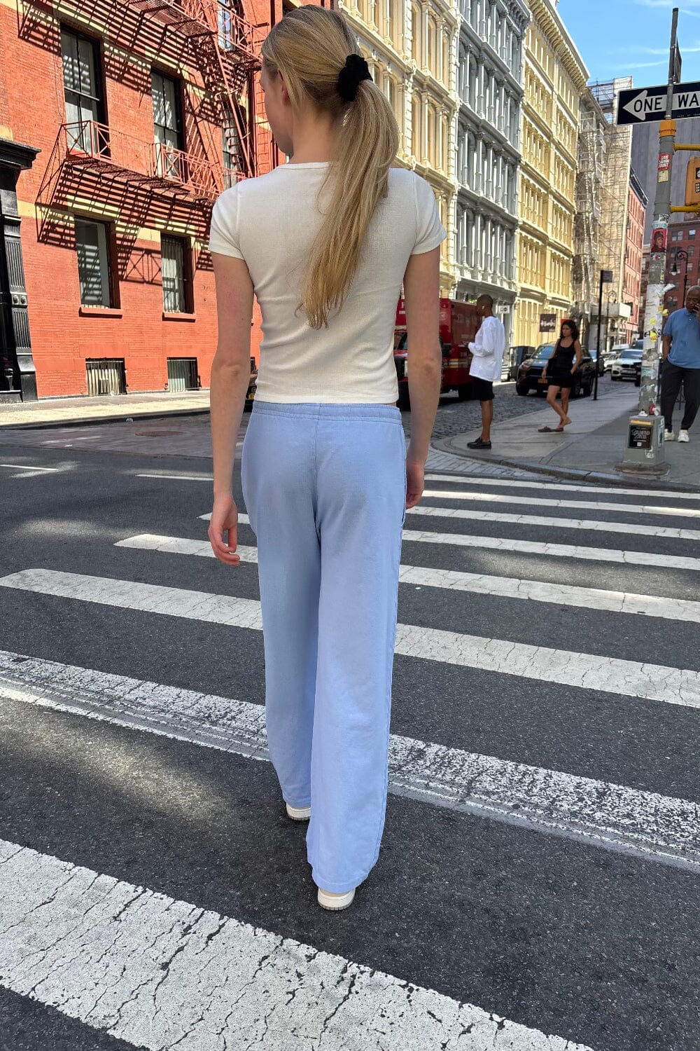 Anastasia Sweatpants | Light Blue Pastel / XS/S