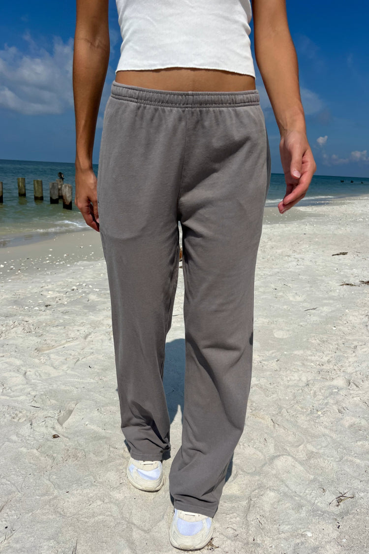 Anastasia Tie Sweatpants | Dark Ash / S/M