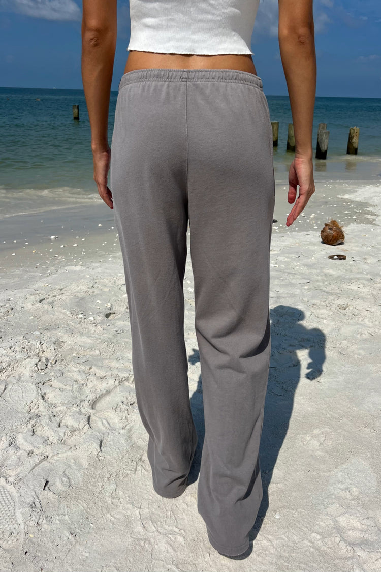 Anastasia Tie Sweatpants | Dark Ash / S/M