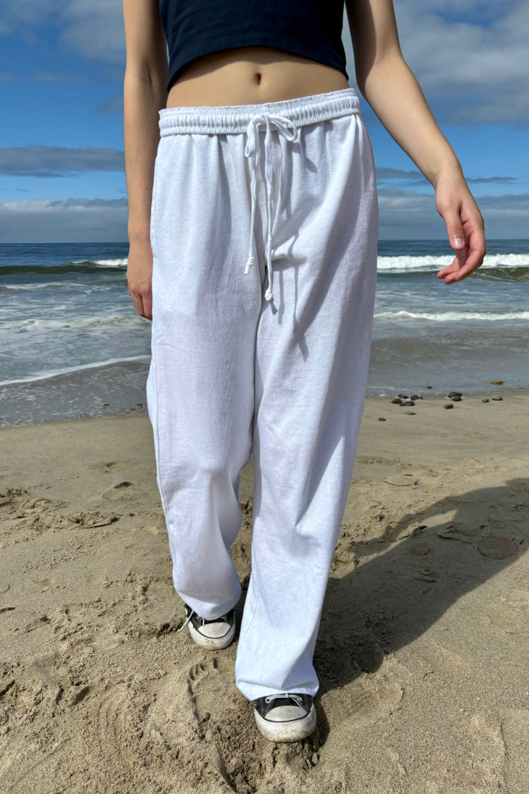 Anastasia Tie Sweatpants | Grey Melange / S/M