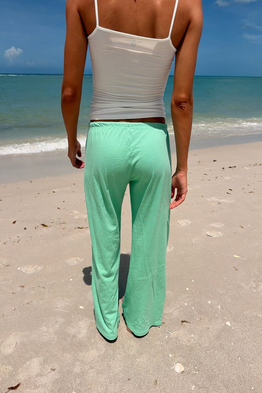 Anastasia Pants | Electric Lime Green / S