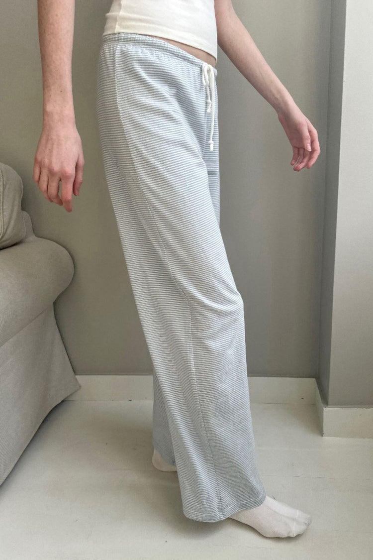 Anastasia Pants | Blue And White Stripes / S