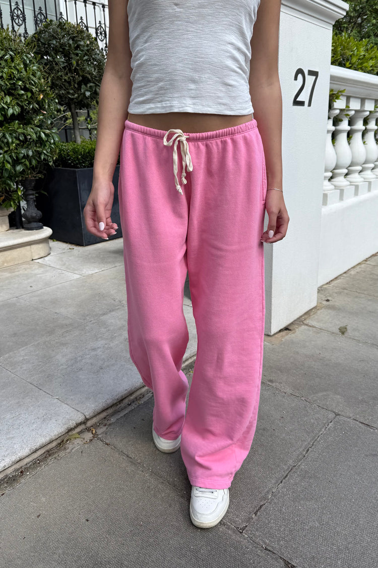 Anastasia Tie Sweatpants | Blush Pink / XS/S