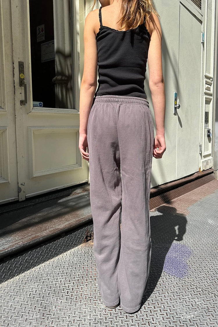 Anastasia Tie Sweatpants | Dark Grey / S/M