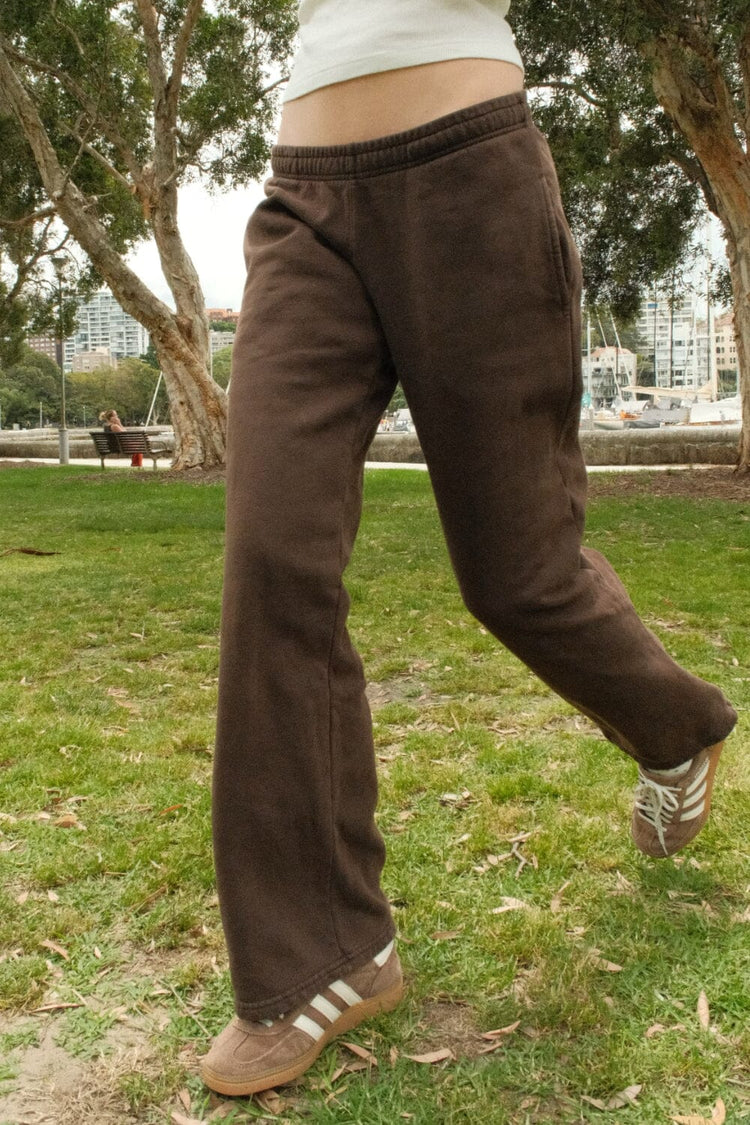 Anastasia Soft Sweatpants | Dark Brown / S/M