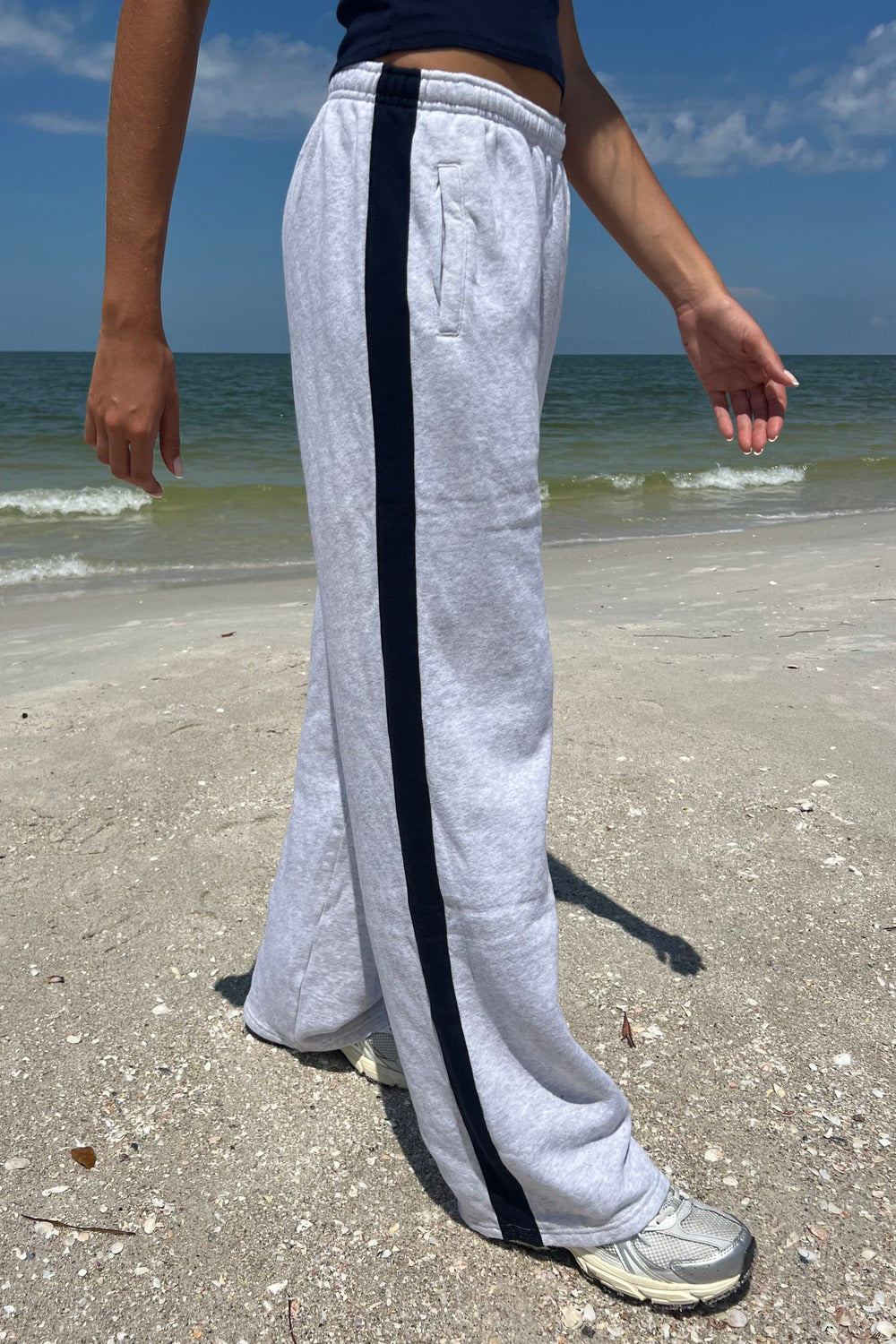 Striped sweatpants mens online