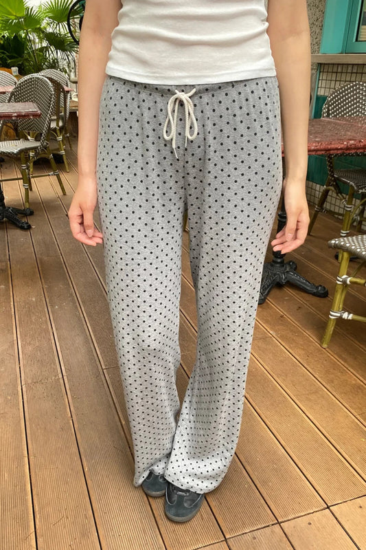 Grey And Black Polka Dots / XS/S