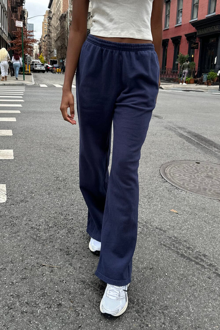 Anastasia Tie Sweatpants | Classic Navy / S/M