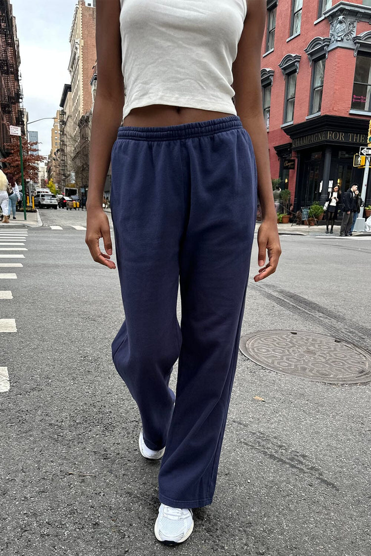 Anastasia Tie Sweatpants | Classic Navy / S/M