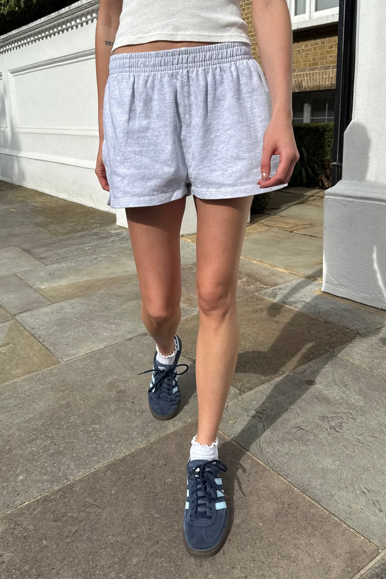 Rosa Sweatshorts | Silver Grey / S