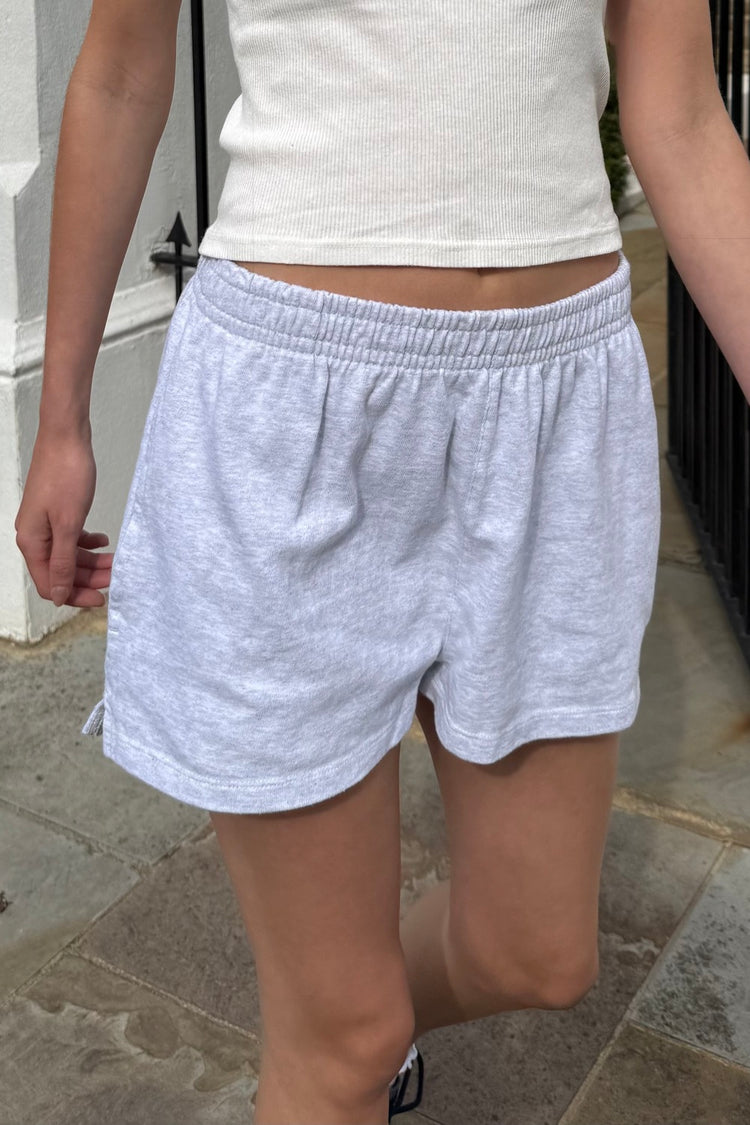 Rosa Sweatshorts | Silver Grey / S