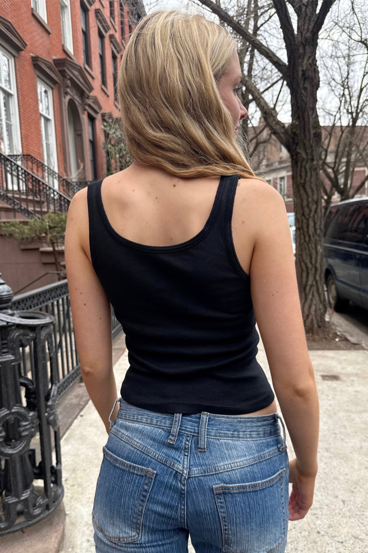 Trisha Tank | Black / XS/S