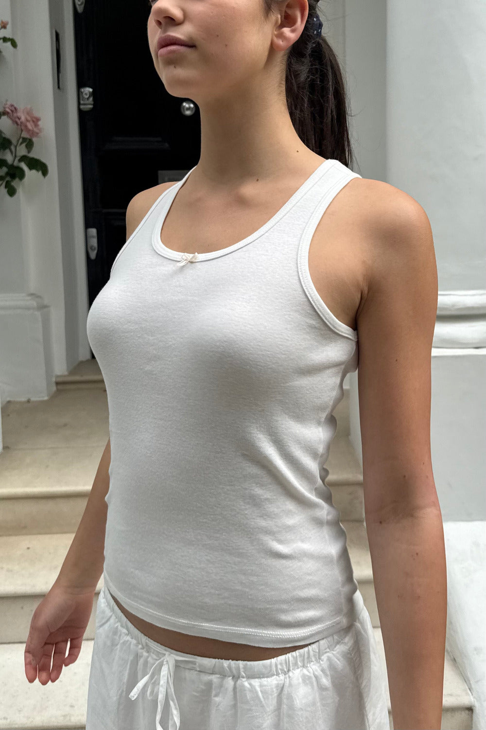 Nelly Tank | White / XS/S