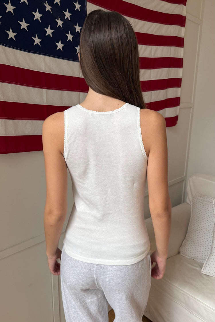 Nelly Tank | White / XS/S