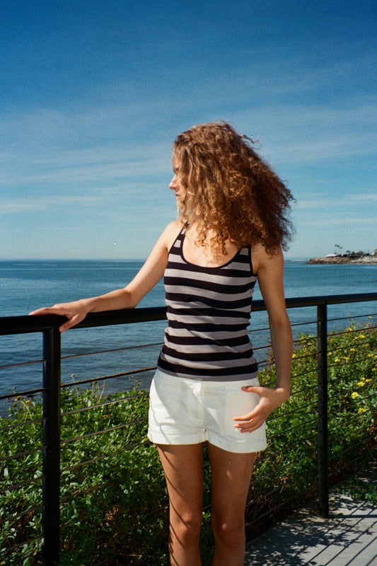 Black Grey Stripes / XS/S