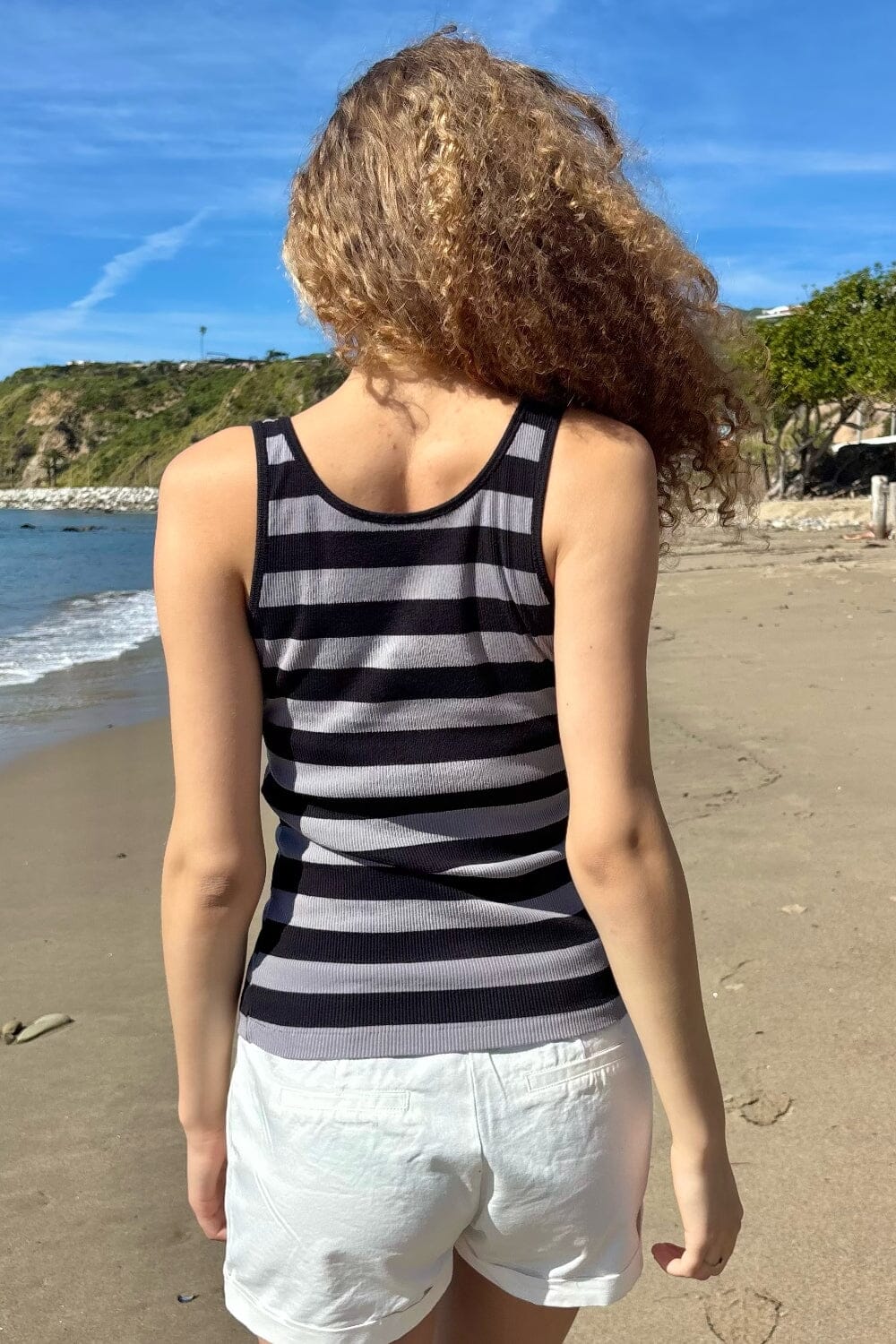 Sheena Striped Tank – Brandy Melville UK
