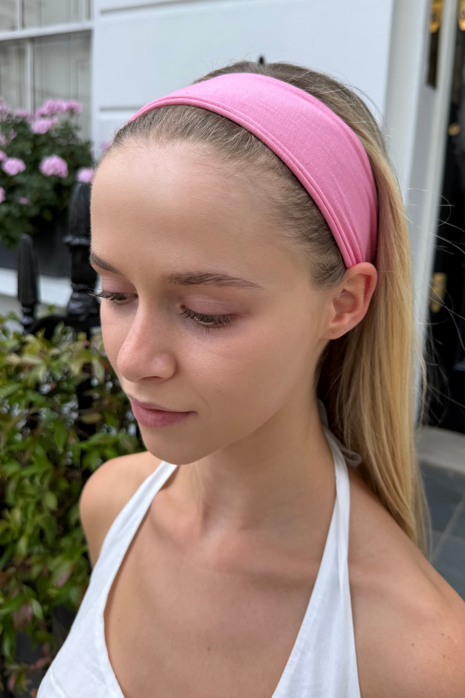 Cotton Headband | Bubblegum Pink